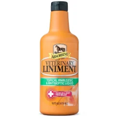 ABSORBINE Décontractant musculaire cheval Liquid Veterinary Liniment -< Baume Et Gel Chauffant Cheval