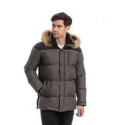 HORSEWARE Doudoune capuche amovible Homme -<Homme Blousons, Parkas Homme