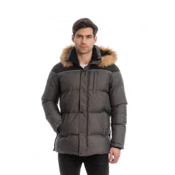 HORSEWARE Doudoune capuche amovible Homme -<Homme Blousons, Parkas Homme