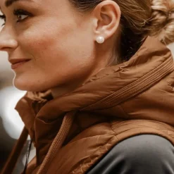 ELT Doudoune sans manches longue équitation femme Ostende -<Femme Equipement Froid Et Pluie|Gilets Sans Manches Équitation Femme