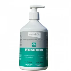 LABORATOIRE LPC Détente Gel tendons et muscles cheval 500 ml - Lpc< Baume Et Gel Refroidissant Cheval