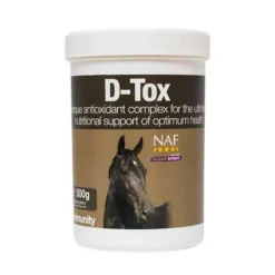 NAF D-Tox détoxifiant et antioxydant cheval -< Drainant Hépatique Cheval