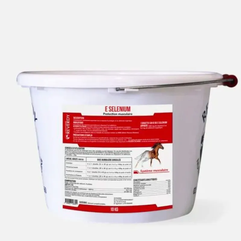 REVERDY E Sélénium - cheval et vitamine E 10kg -< Fertilité Jument Et Étalon|Complément Jument Gestante