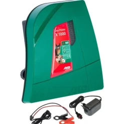 AKO Electrificateur 2 en 1 Duo Power 1000 secteur et batterie -< Électrificateur Clôture Cheval