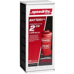 SPEEDRITE Electrificateur sur batterie clôture cheval AN90 12V avec pied -< Électrificateur Clôture Cheval