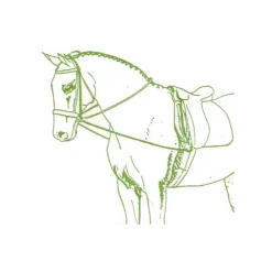 WALDHAUSEN Enrênement élastique extension d'encolure -< Accessoires De Bridon Cheval