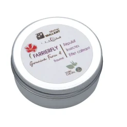 MICHEL VAILLANT Farrierfly Baume anti-insectes calmant cheval Bio Géranium - Force 4 -< Gel Anti-Mouche Cheval|Produit Naturel Anti-Mouche Cheval