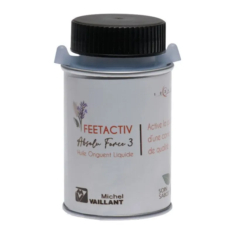 MICHEL VAILLANT Feetactiv Huile Bio sabots cheval - Absolu Force 3 -< Sabot Cheval Sec Et Cassant|Huile Sabot Cheval