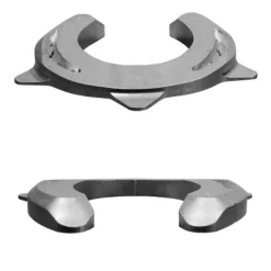 KERCKHAERT Fer cheval aluminium 335 Compensé Acr - la paire -< Fers