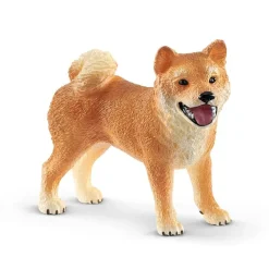 SCHLEICH Figurine chienne avec chiot Shiba Inu -< Horse Club Schleich