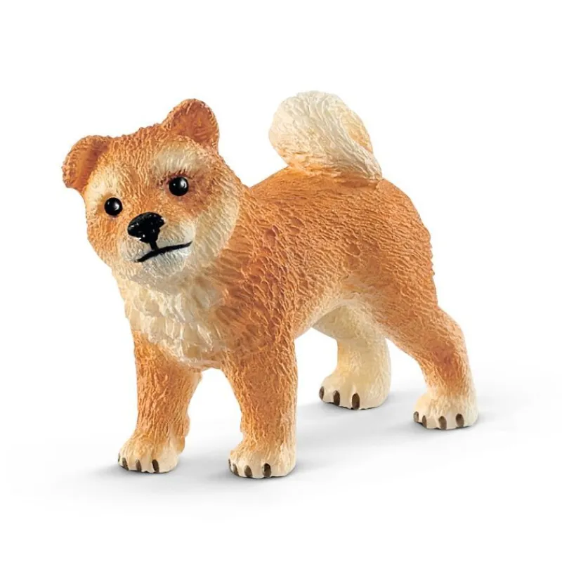 SCHLEICH Figurine chienne avec chiot Shiba Inu -< Horse Club Schleich