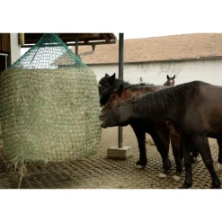 STABLE PRO Filet à foin pour balles rondes à suspendre< Matériel De Prairie|Râtelier Foin Chevaux