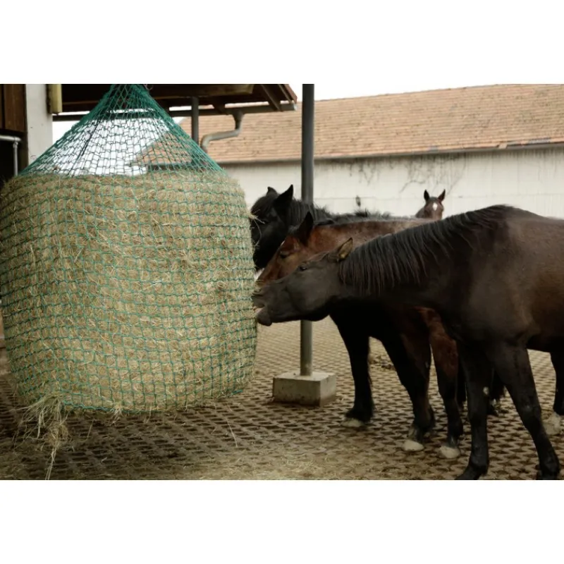 STABLE PRO Filet à foin pour balles rondes à suspendre< Matériel De Prairie|Râtelier Foin Chevaux