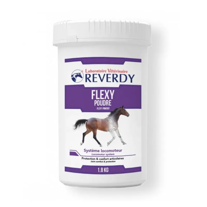 REVERDY Flexy poudre - articulation cheval 1,8 kg -< Soutien Locomoteur Cheval De Sport|Arthrose, Douleurs Articulaires Cheval