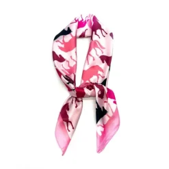 FABULHORSE Foulard soie synthétique déco chevaux au pas< Idées Cadeaux|Accessoires Lifestyle Équitation