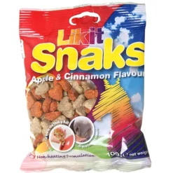 LIKIT Friandises cheval cœur 100 g Snaks -< Friandises Cheval