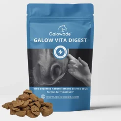 GALOWADE Friandises cheval probiotiques Galow Digest 690 g -< Friandises Cheval|Cheval Senior