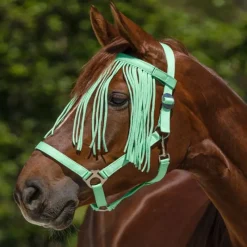 WALDHAUSEN Frontal anti-mouche cheval polyester Salon -< Bonnet Anti-Mouche Cheval