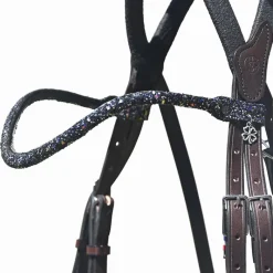 IHWT Frontal cheval strass Disco -< Accessoires De Bridon Cheval