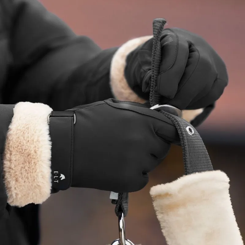 ELT Gants d'équitation hiver imperméable St Moritz -< Gants D'Équitation|Equipement Froid Et Pluie