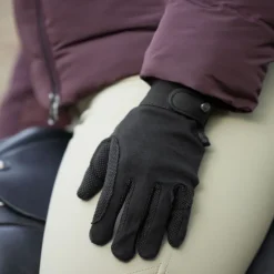 ELT Gants équitation coton doublés Winter -< Equipement Équitation Pas Cher|Gants D'Équitation