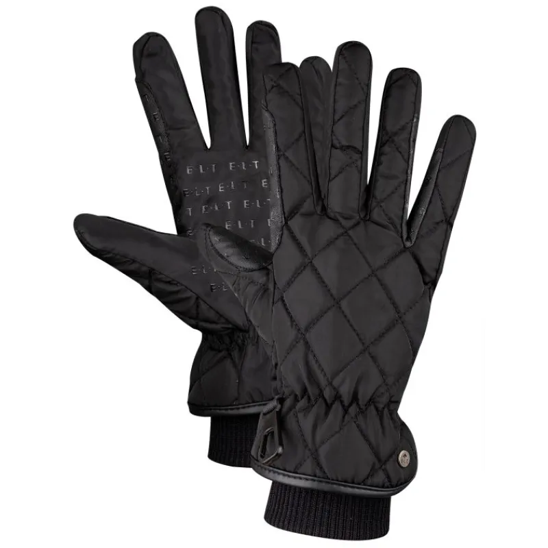 ELT Gants équitation hiver déperlants Diamond -< Gants D'Équitation