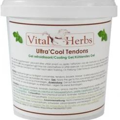 VITAL HERBS Gel refroidissant cheval 1 kg Ultra Cool Tendons -< Baume Et Gel Refroidissant Cheval