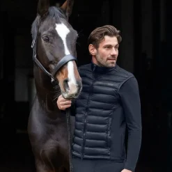 ELT Gilet sans manches Homme Hybride Maine -<Homme Equipement Équitation Pas Cher|Gilets Sans Manches Homme