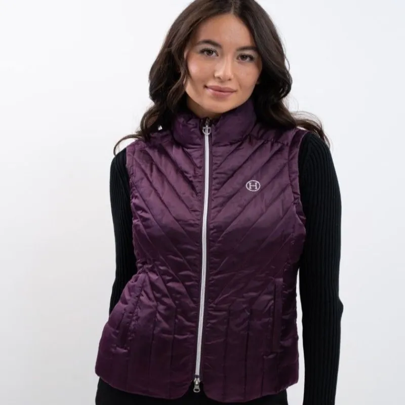 HARCOUR Gilet sans manches équitation Femme Agnes -<Femme Gilets Sans Manches Équitation Femme