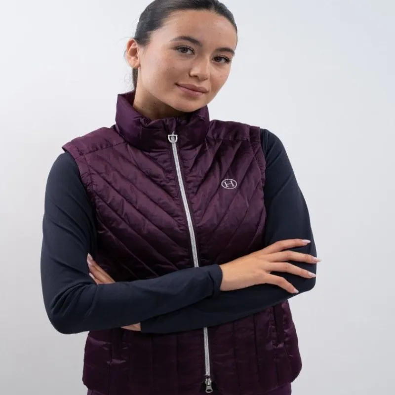 HARCOUR Gilet sans manches équitation Femme Agnes -<Femme Gilets Sans Manches Équitation Femme