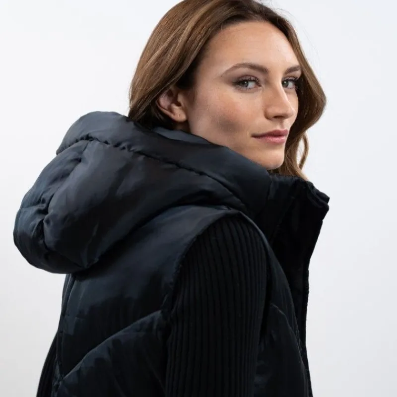 HARCOUR Gilet sans manches équitation Femme Auxane -<Femme Cavalière Urbaine|Gilets Sans Manches Équitation Femme