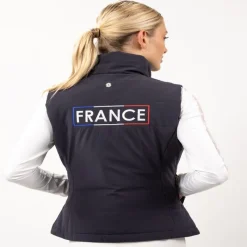 HARCOUR Gilet sans manches équitation femme Baccarat -<Femme Gilets Sans Manches Équitation Femme