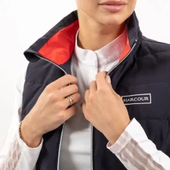 HARCOUR Gilet sans manches équitation femme Baccarat -<Femme Gilets Sans Manches Équitation Femme