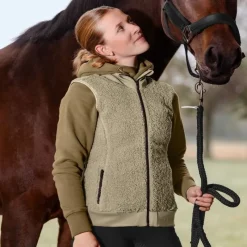 ELT Gilet sherpa polaire sans manches équitation femme Rotterdam -<Femme Gilets Sans Manches Équitation Femme