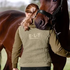 ELT Gilet sherpa polaire sans manches équitation femme Rotterdam -<Femme Gilets Sans Manches Équitation Femme