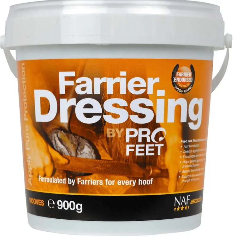 NAF Graisse à pied cheval Farrier Dressing Pro Feet -< Corne Molle Sabot Cheval|Sabot Cheval Sec Et Cassant
