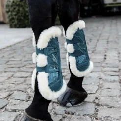 KENTUCKY HORSEWEAR Guêtres cheval Tendon Boots Bamboo Shield Mouton - Kentucky< Guêtres Antérieures|Protège-Tendons