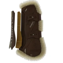 KENTUCKY HORSEWEAR Guêtres cheval Tendon Boots Bamboo Shield Mouton - Kentucky< Guêtres Antérieures|Protège-Tendons