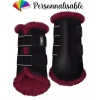 MATTES Guêtres de dressage cheval doublées en mouton antérieurs personnalisables -< Guêtres Antérieures