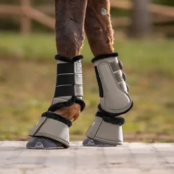 WALDHAUSEN Guêtres de dressage doublées en mouton -< Guêtres Postérieures|Guêtres Antérieures