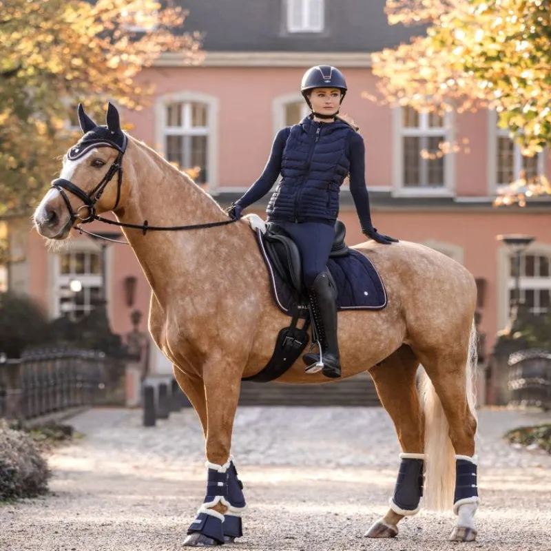 WALDHAUSEN Guêtres de dressage doublées en mouton -< Guêtres Postérieures|Guêtres Antérieures