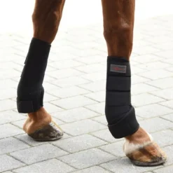 COVALLIERO Guêtres de dressage intégrales cheval x 4< Guêtres Postérieures|Guêtres Antérieures