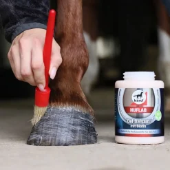 LEOVET Huile à sabot cheval avec biotine Hoof Lab -< Fourchette Pourrie Cheval|Huile Sabot Cheval