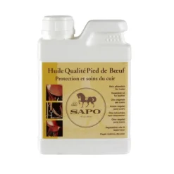 SAPO Huile cuir qualité pied de bœuf 500 ml -< Soins Cuir Et Synthétique