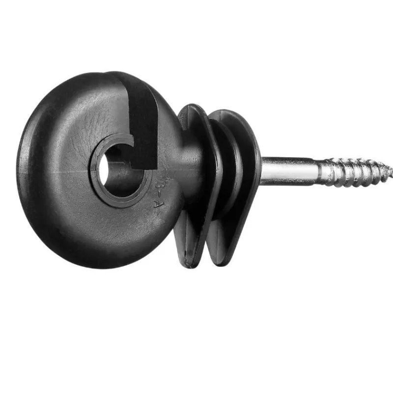 SPEEDRITE Isolateur annulaire à visser clôture cheval lot de 125 -< Isolateur Clôture Chevaux