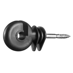 SPEEDRITE Isolateur annulaire Jumbo Ring noir clôture cheval lot de 25 -< Isolateur Clôture Chevaux