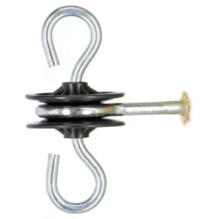 AKO Isolateur d'accrochage à visser x 10< Isolateur Clôture Chevaux