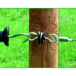 AKO Isolateur d'accrochage à visser x 10< Isolateur Clôture Chevaux