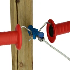 STABLE PRO Isolateur triple ancrage acier inox x6 (départ/fin clôture)< Isolateur Clôture Chevaux