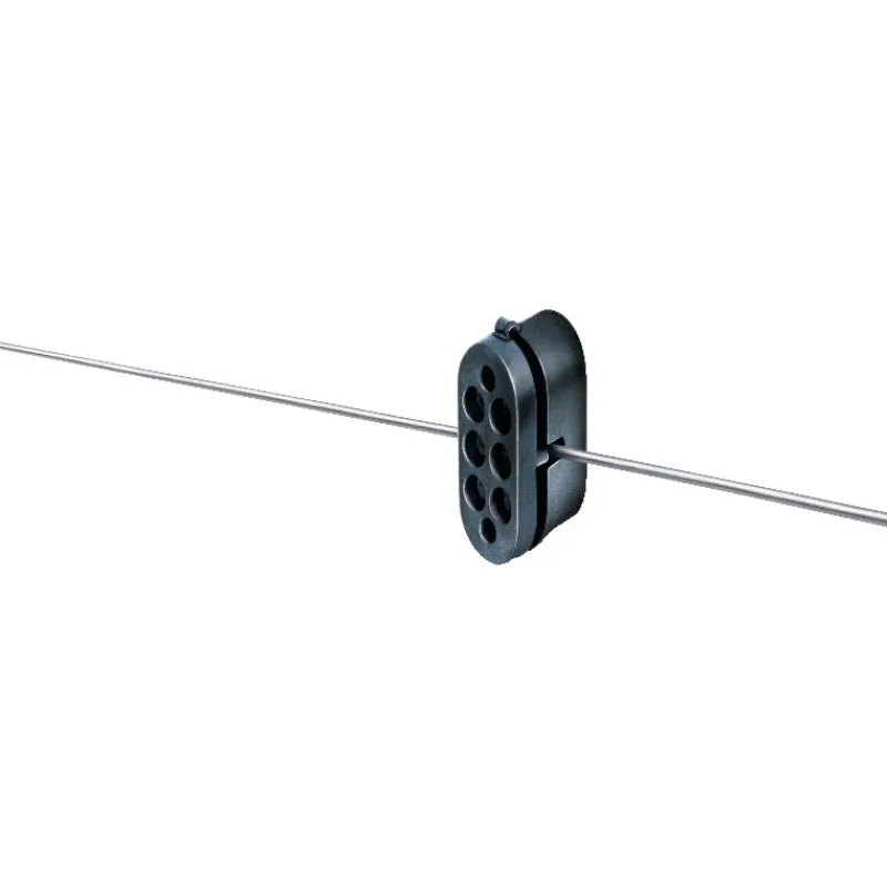 SPEEDRITE Isolateur type Œuf pour départ, fin de ligne et angle clôture cheval -< Isolateur Clôture Chevaux